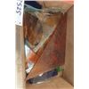 Image 4 : 3 Boxes Glass Colored Pieces for Art Projects