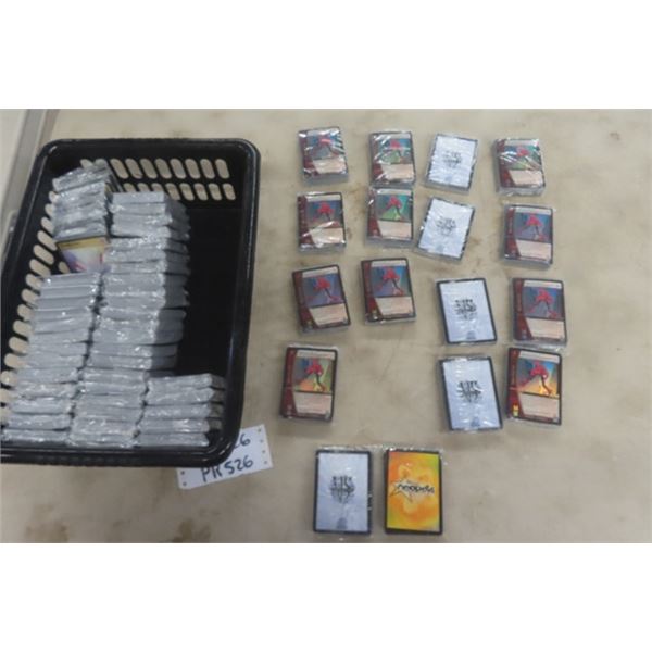55 Packs VS System Spiderman Card Game - Sealed + 10 Packs Neo Pets Trading Card Game- Sealed