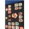 Image 8 : Cloth Crest with European Patches - Assorted Sew on Patches