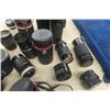 Image 6 : 12 Assorted Camera Lenses ; Konica, Canon, Pentax plus others
