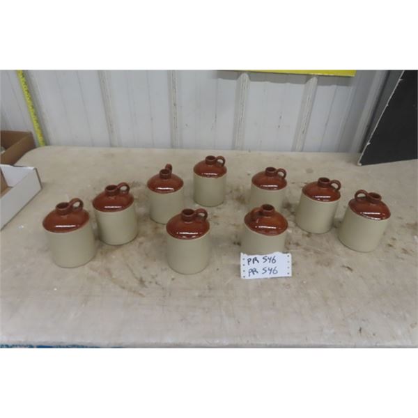 9 Medalta Small Crockery Jugs