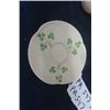 Image 5 : 6 Belleek Fine China ; 2 Cream + Sugar, Saucer + Harp Ornament 7" Tall 