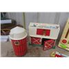 Image 4 : 6 Fisher Price Items; Barn, School House, Activity Center, Camera, Queen Bee + Xylophone 
