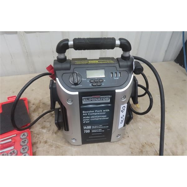 Eliminator 1400 Amp Booster Pack with Air Compressor