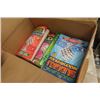 Image 2 : Box Full of  Game Problem Solvers & 3 New 300 pc Puzzles
