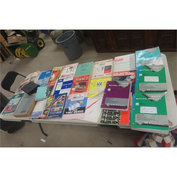 Auto Manual + Service Books ; AMC, Mazda, GMC plus more 
