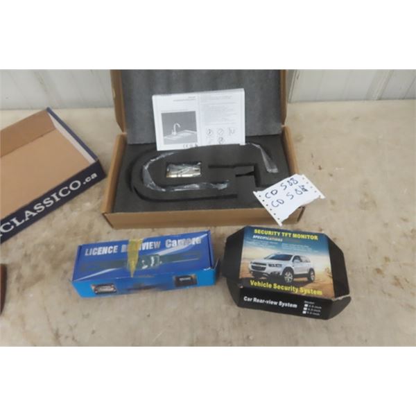 New Faucet, Security TFT Monitor, License Rearview Camera