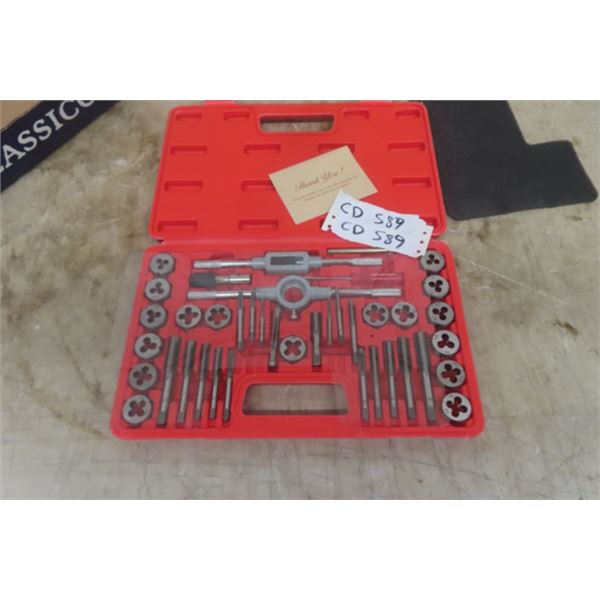 40 pc Tap + Die Set