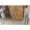 Image 2 : Wrought Iron Modern 60" Wide Headboard + Footboard