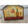 Image 1 : Large Wooden 3D Wine Display 36" up to 31" 