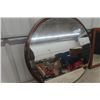 Image 2 : 2 Vintage Mirros ; Round 28" wide & 15" x 21" 