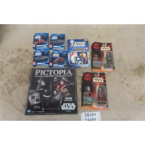 Star Wars Trivia Game, Model Kits, Action Figures 