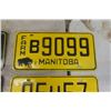 Image 3 : Lot of 5 1950's-60's Manitoba License Plates
