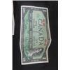 Image 4 : 1937 $2.00 Canadian Paper Bill, (2) 1967 Canadian $1.00 Bills