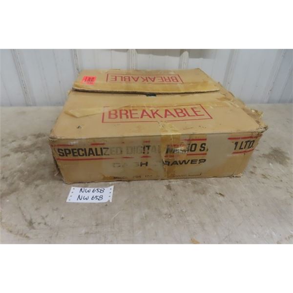 Specialized Digital Products # Model 103 Cashdrawer- New in Box with Key 4"×17"×18"