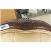 Image 4 : Nice Carved Wood + Upholstered Chair