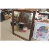 Image 1 : Wooden Framed Mirror 42"×52"