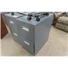 Image 2 : 2 Drawer Filing Cabinets with Roller Carts 15"×25"×29"