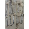 Image 3 : 94 Assorted Wrenches- All Makes, Standard + Metric- Largest 15/16