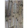 Image 4 : 94 Assorted Wrenches- All Makes, Standard + Metric- Largest 15/16