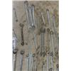 Image 7 : 94 Assorted Wrenches- All Makes, Standard + Metric- Largest 15/16