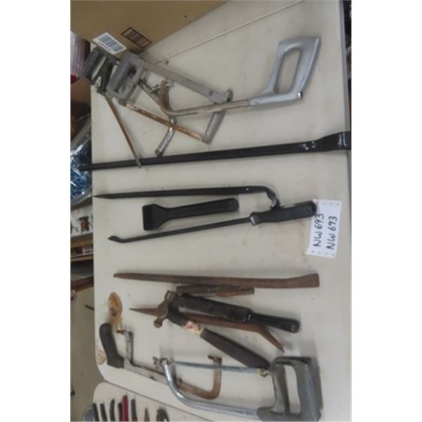 Prybars, Hack Saws, Punches