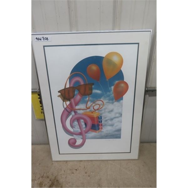 James Corbett Signed + Numbered Framed Print 25"×34"