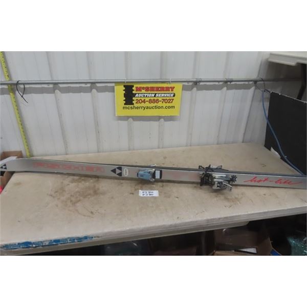 Fische4 Hot Lite Skis with Bindings- 74" Long