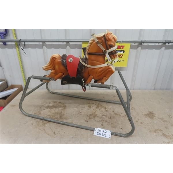 Ride The Champ- Small Child's Spring Horse Toy Rider