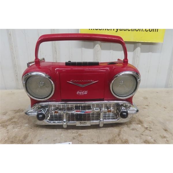 '57 Chevy Front End, Coca-Cola Portable AM/FM Cassette Radio