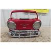 Image 1 : '57 Chevy Front End, Coca-Cola Portable AM/FM Cassette Radio