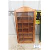 Image 2 : 2 Wall Mount Cabinet Display Cases 2.5"×11.5"×22"