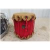 Image 2 : Crown Snare Drum 14.5" Wide, Small Leather Skim Drum