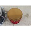 Image 3 : Crown Snare Drum 14.5" Wide, Small Leather Skim Drum