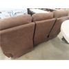 Image 4 : Microsuede Couch with Reclining Ends- Electric , 85" Wide