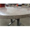 Image 3 : Round Marble Top Table 37" Tall, 54" Wide