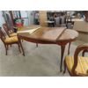 Image 7 : Dining Room Table 29"×42"×62" with (2) 12" Leaves + Silencer Pads & 4 Chairs with Upholstered Seats