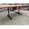 Image 2 : Office Table with Metal Legs 29"×36"×72"