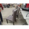 Image 5 : 4 Upholstered Dining Chairs