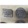 Image 2 : 12 Rail Road Belt Buckles ; 500 Lines, Amtrak, Wabash plus more