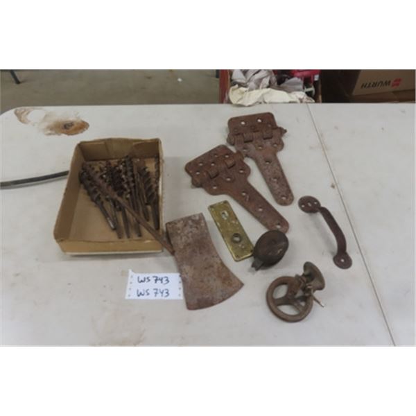 Drill Bits, Hinges, Axe Head, Plus More 