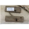 Image 3 : Vintage Cross Cut Saw, Wood Planes, Vintage Wood and Brass Level 