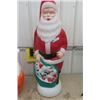 Image 3 : 2 Blow Moulds ; Santa 42" Tall + Pumpkin / Ghost 24"  Tall 