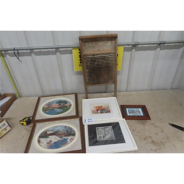 Maid Rite Washboard, Needle Point, Pitc