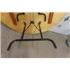 Image 3 : Round Table with Folding Legs 58'' Diameter 