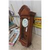 Image 3 : Oak Regulator Clock - Made in Germany 13" x 33" 