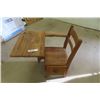 Image 1 : Vintage Kids Wood School Desk 