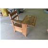 Image 3 : Vintage Kids Wood School Desk 