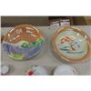 Image 3 : Assorted Hand Painted China Made in Japan- Bowls , Trays , Others 
