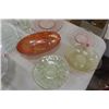 Image 4 : Assorted Cut Glass, Some are Coloured- Bowls, Dishes